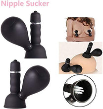 Load image into Gallery viewer, Electric Breast Pump Nipple Sucker Vibrator Tongue Licking Breast Massager Sex Toys ~ Nipple Expander for Women
