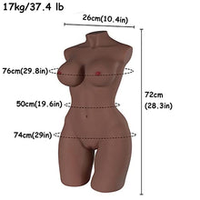 Load image into Gallery viewer, Masculine Toy, Brown Skin, Realistic Size 1:1, Lifelike pudendal Anal Pocket cat, 3-in-1, Metal Skeleton Flexible Adult Sex Toy
