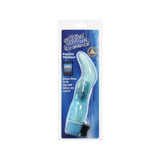 Load image into Gallery viewer, Golden Triangle Wet Dreams Waterproof Vibrator, Blue
