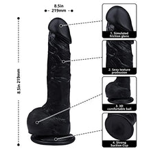 Load image into Gallery viewer, G-Spot Bullet Vibrator Nipple Clitorals Vagina Sex Stimulator for Women and Adult Toys Sex Dildo with Suction Cup for Beginners G-Spot Stimulation Dildos Anal Sex Toys
