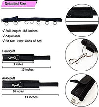 Load image into Gallery viewer, Door Sex Swing Sling for Couples Adult Six Harness Swivel Ropes Slings for Adult Bedroom Love Hanging Fetish Doorway Belt with Handles Games black004
