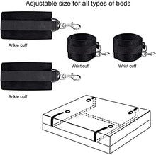 Load image into Gallery viewer, Door Sex Swing Sling for Couples Adult Six Harness Swivel Ropes Slings for Adult Bedroom Love Hanging Fetish Doorway Belt with Handles Games black001
