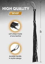 Load image into Gallery viewer, Whip Sex Set BDSM Adult Sex Flogger Spanking Crop Sex Play Set Adult Kit BDSM Whip Flogger
