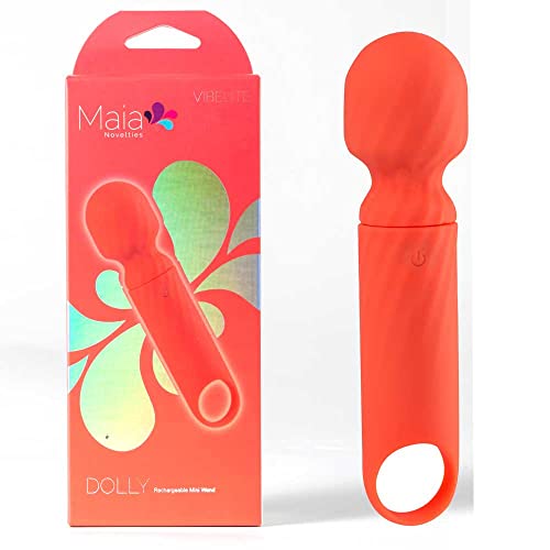 Dolly 10-Function Rechargeable Mini-Wand Bullet Clitoral Vibrator Sex Toy