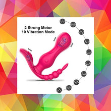 Load image into Gallery viewer, Dildos 3 in 1 Wireless G Spot Remote Control Vibrator for Women Anal Wearable Panties Dildo Sex Toys for Adults
