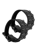 Load image into Gallery viewer, Ouch! Skulls and Bones Ouch! Skulls and Bones - Handcuffs with Skulls - Black, Black
