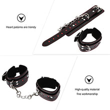 Load image into Gallery viewer, GALPADA Cuff Adjustable Leather Restraint Handcuff Toy Adult Sexual Tie Ankle Restraints
