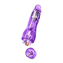 Load image into Gallery viewer, Blush Fantasy Vibe - 8.5 Inch Long Vibrating Dildo - Soft Realistic 2&quot; Wide Flexible Shaft - Body Safe Lifelike Feel Vibrator - IPX7 Waterproof - Sex Toy for Women Men Couples - Clear Purple
