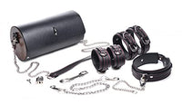 Sam's Secret Euphoria Unisex Novelty Clothing Kinky Clutch Black Bondage Set with Carrying Case