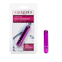 California Exotic Novelties Crystal High Intensity Bullet 2, Pink