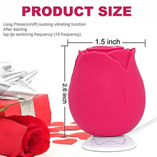 Load image into Gallery viewer, New Roses Small Toys for Woman Sex Toy Sexual Adult Toy Lick, Washable Dual Head Waterproof Sex Tongue, Rechargeable Clitorals- Stimulator 10 Modes for Woman Birthday (red)
