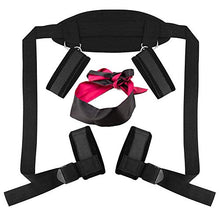 Load image into Gallery viewer, SINJEE Double Couple BDSMS Bed Restraints Kit Wrist Leg Restraint System Hand &amp; Ankle Cuff Bed Restraints Sex Bondage Position Support Sling Sex Play
