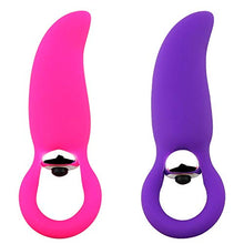 Load image into Gallery viewer, BESUFY Adult Body Health Sax Toys Tool,Unisex Masturbator Silicone Anal Plug Prostate Massager Vagina Vibrator Sex Toy Purple
