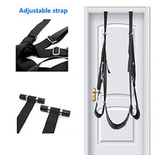 Load image into Gallery viewer, Door Sex Swing Swings Sling for Couples Adult Six Harness Swivel Ropes Slings for Adult Bedroom Love Hanging Fetish Sex Toys Doorway Belt with Handles
