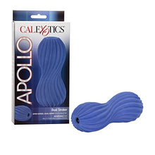 Load image into Gallery viewer, California Exotic Novelties Apollo Dual Stroker, Blue
