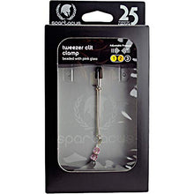 Load image into Gallery viewer, Spartacus Tweezer Clit Clamp with Pink Beads
