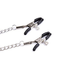 Load image into Gallery viewer, SM Bondage Kit Toy Under Bed Restraint System Sex Toy Leather Spanking Paddle Hand Slapper with Nipple Clamps Chain Nipple Clips Nipple Jewelry Nipple Toys
