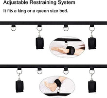 Load image into Gallery viewer, Door Sex Swing Sling for Couples Adult Six Harness Swivel Ropes Slings for Adult Bedroom Love Hanging Fetish Doorway Belt with Handles Games black004
