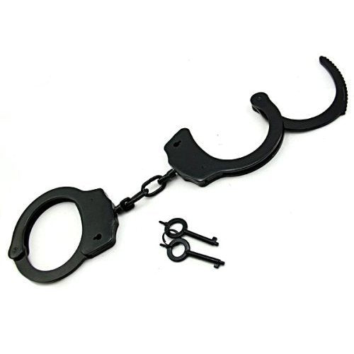 Fresh Play Fun Bondage Handcuffs Dbl. Locking Black