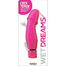 Load image into Gallery viewer, Hott Products Unlimited 62501: Wet Dreams Cock Tease Play Vibe Magenta
