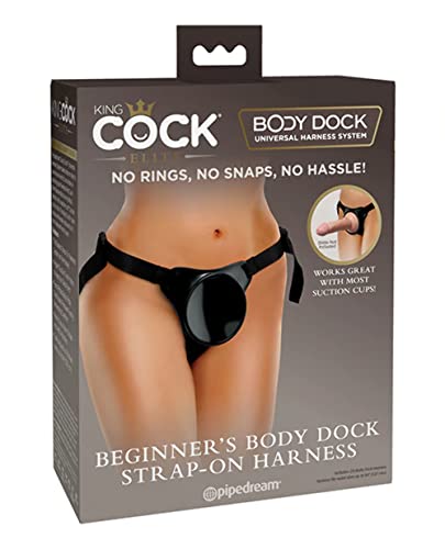 King Cock Elite Beginner's Body Dock Strap-On Harness