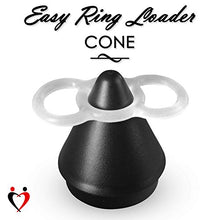 Load image into Gallery viewer, Bundle of 4 Items: Leluv Vibrating Easyop Bgrip Ball Handle Vacuum Pump with 3 Sleeves, Number 3 (.5 Inch) Tension Ring and Easy Loader Cone
