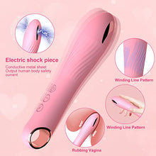 Load image into Gallery viewer, LEVETT G Spot Vibrator Adult Sex Toy Dildo Vibrator 3 Electric Pulse Stimulation 16 Vibration Modes for Clitoral Vaginal Stimulation &amp; Anal Massage - Pink
