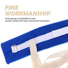 Load image into Gallery viewer, Healifty Wrist Brace Portable Mattress Portable Mattress Restraint Strap Limb Holders: 4pcs Fixation Straps Anklet Straps Restraint Belt Manic Products Patient Supplies Blue Portable Mattress
