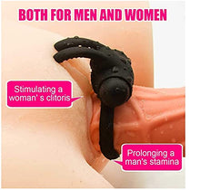 Load image into Gallery viewer, Couples Vibrator for Penis and Clitoral Stimulation Sex Toys - Cock Ring Vibrator with 9 Powerful Vibrations, Wireless Remote Control Rechargeable Clitoral Stimulator Massager
