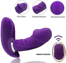 Load image into Gallery viewer, Rose Toy Vibrator for Women Waterproof 10 Vibration Modes Rechargeable Personal Massager for Women Clitoris Nipple Vagina Stimulator Adult Sex Toys G Spot Vibrator for Women
