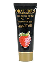 Load image into Gallery viewer, Oralicious: The Ultimate Oral Sex Cream, 2 oz. Tube - Strawberry
