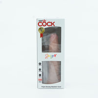 Dr. Love KingCock Anal & Vaginal Dildo - Realistic Skin Color  6.69 inch  with Suction Cup