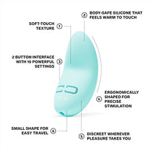 Load image into Gallery viewer, LELO Lily 3 Mini Vibrator for Women Discreet Vibrator Mini Bullet Vibrator with 10 Pleasure Settings Waterproof Vibrator Design, Polar Green
