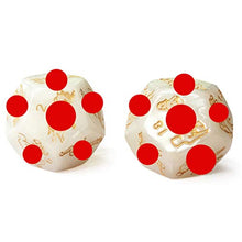 Load image into Gallery viewer, 4PCS Adult Games Romance Humour Funny Marble Dice Craps Set for Couples Lover (Posture and Word)
