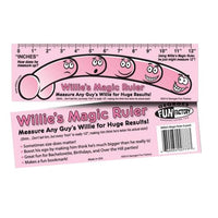 Bachelorette Party Favors Willie's Magic Ruler