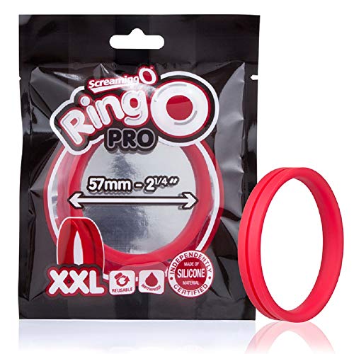 Screaming O Ringo Pro XXL Red with Free Bottle of Adult Toy Cleaner