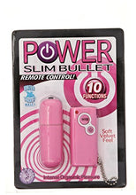 Load image into Gallery viewer, Novelties By Nasswalk Power Slim Bullet With Remote, Pink
