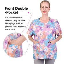 Load image into Gallery viewer, Post Surgery Shirt Post Mastectomy Shirts Short Sleeve Shoulder Surgery Shirt Rehab Clothes with Drain Management Pockets(AA15-S)
