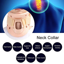 Load image into Gallery viewer, Neck Strecher, Small Lightweight Effectively Relieve Open Throat Design Neck Collar Breathable Durable for Outdoor for Home(L)
