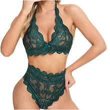 Load image into Gallery viewer, BSDM Tools Lingere Women BSDM Harnesses Sex Swing Submissive BSDM Toys for Couples Sex Handcuffs Sex Sex Accessories for Adults Couples Lingerie for Women for Sex Play R019 (Green, XL)
