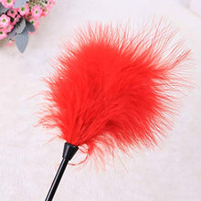 Load image into Gallery viewer, 3pcs Red Toys Paddles Cosplay Tease Silicone Flogger Leather for Feather Flirting Lovers Couples Removable Whip Pets Beat Tickler Party Night Fetish Paddle Date Spanking
