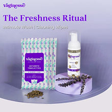 Load image into Gallery viewer, Freshness Ritual Bundle (Cleanser + Towelettes) - Ph Balancing Cleanser- Intimate Feminine Wash- Refreshing Skin Care Moisturizing Women&#39;s Hygiene Wipes
