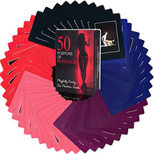 Load image into Gallery viewer, MEBAULT 50 Positions of Bondage Game Sex Toy Sex Card Game Adventurous Playing Cards Erotic Bedroom Game for Couple Lover
