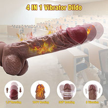 Load image into Gallery viewer, Thrusting Vibrator Dildo with Heating - 8.7&quot; Realistic G Spot Vibrators Clitoral Anal Stimulator with 8 Vibrating Pleasure Modes with Strong Suction Cup Base, Adult Sex Toy &amp; Games for Women Couple
