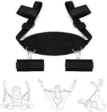 Load image into Gallery viewer, Bed Tied Restraints Sex for Adult Couple Bed Restraints Sex Adult Bondaged Adjustable Hand and Ankle Cuff Bed Bondaged Restraints Kit for Women Men SM Toys Sex Bed Adult Set Women&#39;s Hoodies
