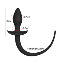 Load image into Gallery viewer, IXOUP Silicone Dog Tail Anal Toys G-spot Stimulator Butt Plug Slave Anal Expander Women Men Gay Sex Game Erotic Toys Sex Products (Color : D)
