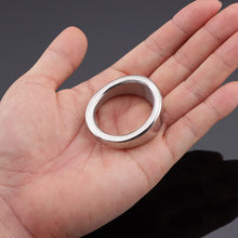 Load image into Gallery viewer, Tabuy Stainless Steel Male Cock Ring Glans Ring Metal Penis Ring Delayed Ejaculation Increase Stimulation Sex Toys for Men (Small)
