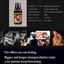 Load image into Gallery viewer, Ardorlove Male Energy Massage Essential Oil Private Parts Health Care Enlarge Oil Penis Thicker Delay Sexy Life Penis Enhancement Oil Delay Performance Boost Strength,30ml (5Pack)
