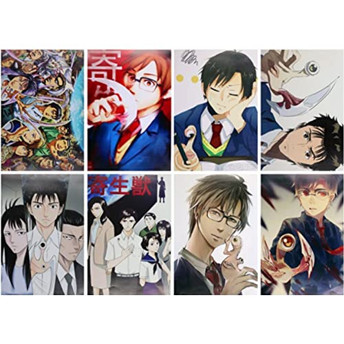 XIANMANDU 8 A3 Size Anime Posters Re Life Black Bullet Noragami Reborn Danganronpa (Parasitic Beasts)