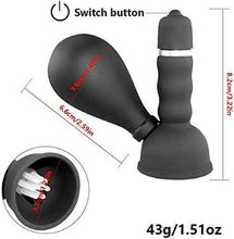 Load image into Gallery viewer, Sex Tongue for Licking and Sucking, Nipple Pleasure Breast Pump Toy for Women Vibrating Nipple Clamps
